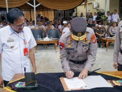 Kapolda Lampung Resmikan Mapolres Sementara Pesisir Barat
