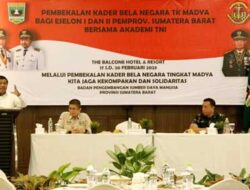 Sekjen-Kemendagri-Berikan-Pembekalan-Kader-Bela-Negara Sekjen Kemendagri Berikan Pembekalan Kader Bela Negara di Bukittinggi