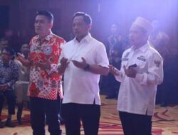Mendagri, Muhammad Tito Karnavian saat memberi arahan sekaligus membuka Simposium Desa 2023 di Hotel Grand Paragon Gajah Mada, Jakarta