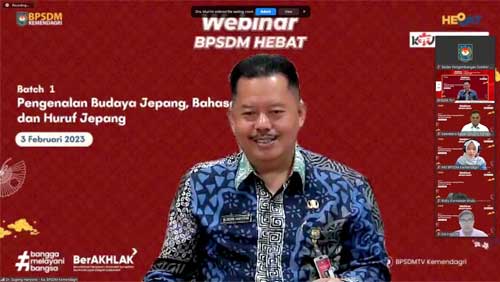 Kepala BPSDM Kemendagri, Sugeng Hariyono