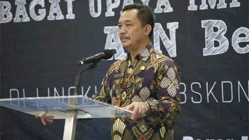 Kepala Badan Strategi Kebijakan Dalam Negeri (BSKDN) Kementerian Dalam Negeri (Kemendagri), Yusharto Huntoyungo