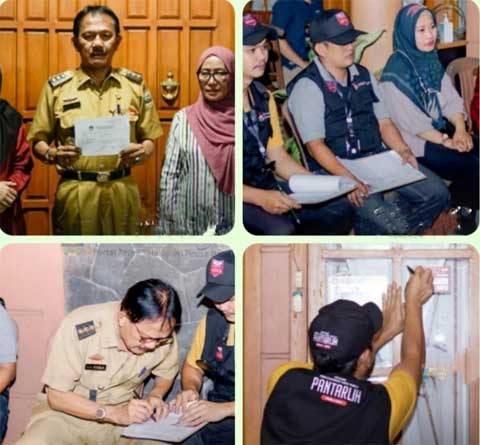 Bupati Pesisir Barat Terima Kunjungan Panitia Coklit Pantarlih Pemilu 2024