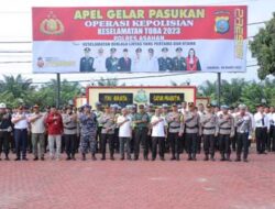 Bupati Asahan Ikuti Apel Gelar Pasukan Ops Keselamatan Toba 2023