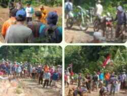 Gotong-Royong-Bersihkan-Jalan-Menuju-Wayharu Wabup Pesisir Barat Ikut Gotong Royong Bersihkan Jalan Menuju Wayharu