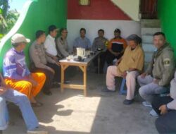 Polsek Junrejo Jumat Curhat di Desa Pendem