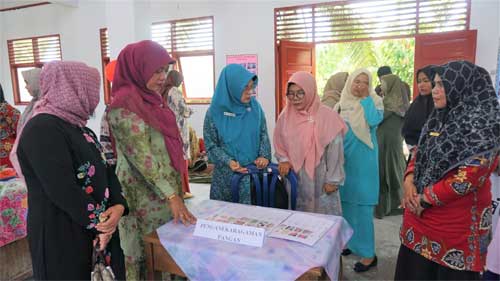 TP PKK Pasbar Penilaian Lapangan Posyandu Permata Hati Nagari Kapa dan Posyandu Prima Generasi Bunda Nagari Koto Baru di Kecamatan Luhak Nan Duo