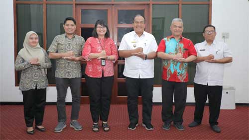 Wabup Asahan Terima Kunjungan BPJS Kesehatan Cabang Kisaran