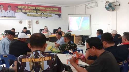 Kesbangpol Kabupaten Asahan mengadakan gerakan kemitraan bersama ormas, sipil dan perguruan tinggi dalam menyukseskan pemilu serentak tahun 2024