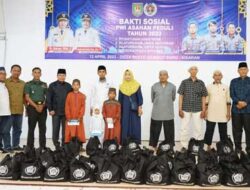 Bakti Sosial PWI Asahan Peduli