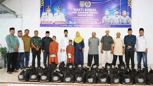 Bakti Sosial PWI Asahan Peduli