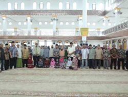 BKM Agung H Achmad Bakrie Kisaran dan Bupati Asahan Salurkan Bantuan kepada Anak Yatim dan Kaum Dhuafa