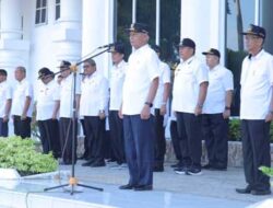 Bupati Asahan Pimpin Apel Gabungan Usai Cuti Lebaran