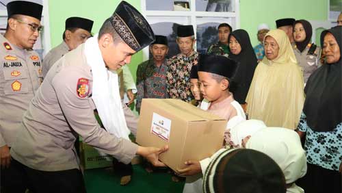 Kapolres Batu Safari Ramadan ke Wilayah Ngantang
