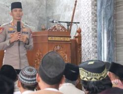 Kapolres Batu Ceramah Kamtibmas di Masjid Darul Muttaqin Bumiaji