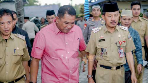 Kunjungan Kerja Danrem 043 Garuda Hitam ke Pesisir Barat