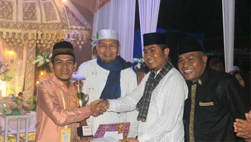 Pembukaan Lomba MTQ Tingkat Sumbar di Masjid Baiturrahim Kampung Silambau