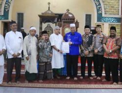 Bupati Pasbar, Hamsuardi pimpin Tim Safari Ramadan ke Masjid Raya Al-Muklisin Durian Kilangan Kinali