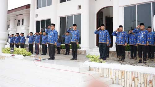 Sekda Kabupaten Asahan Pimpin Apel Hari Kesadaran Nasional