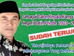 Jarot calon nomor Urut 02 Jarot, SH