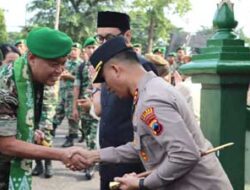 Kunker-Danrem-072-MK-di-Kodim-0708 Bupati dan Kapolres Purworejo Sambut Kunker Danrem 072/PMK di Kodim 0708