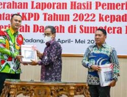 Pemkab Sijunjung Kembali Raih Opini WTP