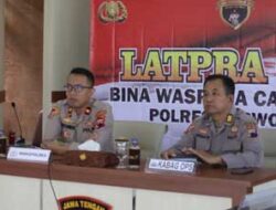 Polres Purworejo Gelar Latpra Ops Bina Waspada Candi 2023