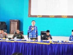 Bupati Pesisir Barat Pimpin Rapat Lintas Sektoral Persiapan WSL Krui Pro QS 5000