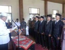 Bupati Pasbar Lantik Bamus Nagari Bandua Balai dan Nagari Ampek Koto, Kinali