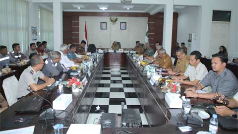 Bupati Asahan Pimpin Rapat dengan PT PP dan PT BSP