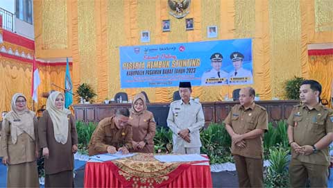 Pemkab Pasbar Gelar Rembuk Stunting