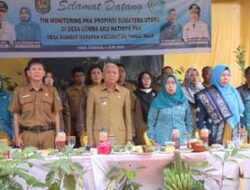 Tim Monitoring TP PKK Provsu Kunjungi Desa Sumber Harapan, Asahan