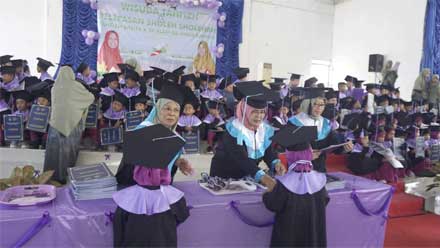 Wisuda Tahfiz TK Alam Qu Ainur Rahmah Angkatan IX