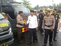 Wabup Pasbar Hadiri Apel Gelar Pasukan Operasi Patuh Singgalang 2023