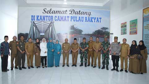 Bupati-Asahan-Resmikan-Gedung-Kantor-Camat-Pulau-Rakyat Bupati Asahan Resmikan Gedung Kantor Camat Pulau Rakyat