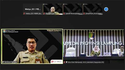 Kemendagri Fasilitasi Perubahan RKPD 2023 Provinsi Lampung