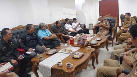 Pemkab Pesisir Barat Rapat Bersama Ditjen Kemendes PDTT