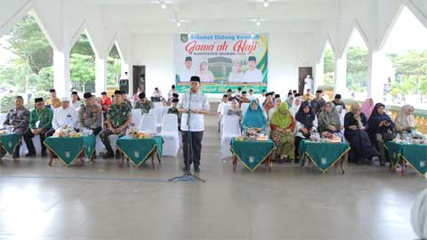 Pemkab Sambut Jemaah Haji Kabupaten Asahan Kloter 3