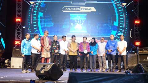 Penutupan Pekan Raya Sumatera Utara ke-49