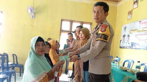 22 KPM di Kampung Bukit Batu, Way Kanan Terima BLT Dana Desa