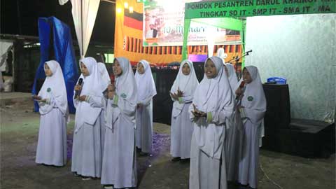 Pondok Pesantren Darul Khairot Kinali Syukuran Peringatan 10 Muharram
