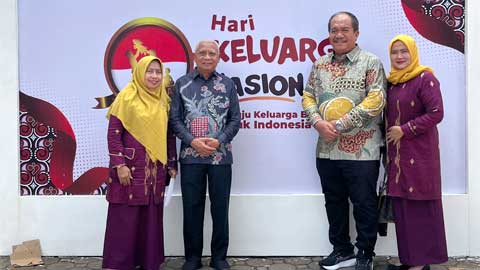 Bupati dan Wakil Bupati Asahan Ikuti Puncak Peringatan Harganas ke-30 di Muba