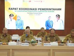 Bupati Asahan pimpin Rakorpem Bulan Juli 2023