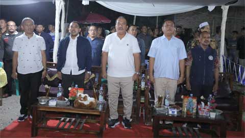 Wabup Asahan Buka Semi Open Volleyball Hessa Air Genting