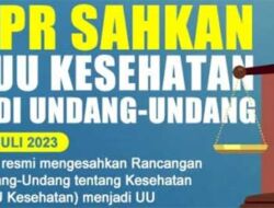 UU Omnibuslaw Kesehatan