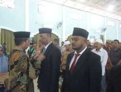 Wabup Pasbar Lantik Anggota Bamus Nagari Ophir