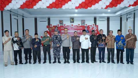 Doa Bersama Lintas Agama di Mapolres Asahan