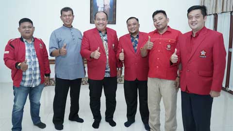Depicab SOKSI Kabupaten Asahan Audiensi dengan Wakil Bupati