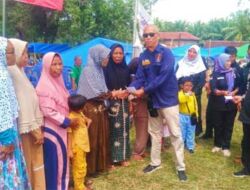 Gebyar Budaya dan Berbagi kepada Sesama Meriahkan HUT Pertama SMSI Way Kanan