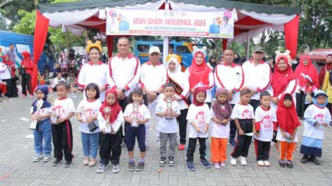 Peringatan Hari Anak Nasional 2023 di Kabupaten Asahan
