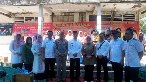 Kecamatan Sasak Ranah Pasisie Luncurkan Program dan Aplikasi Kerja di Maligi